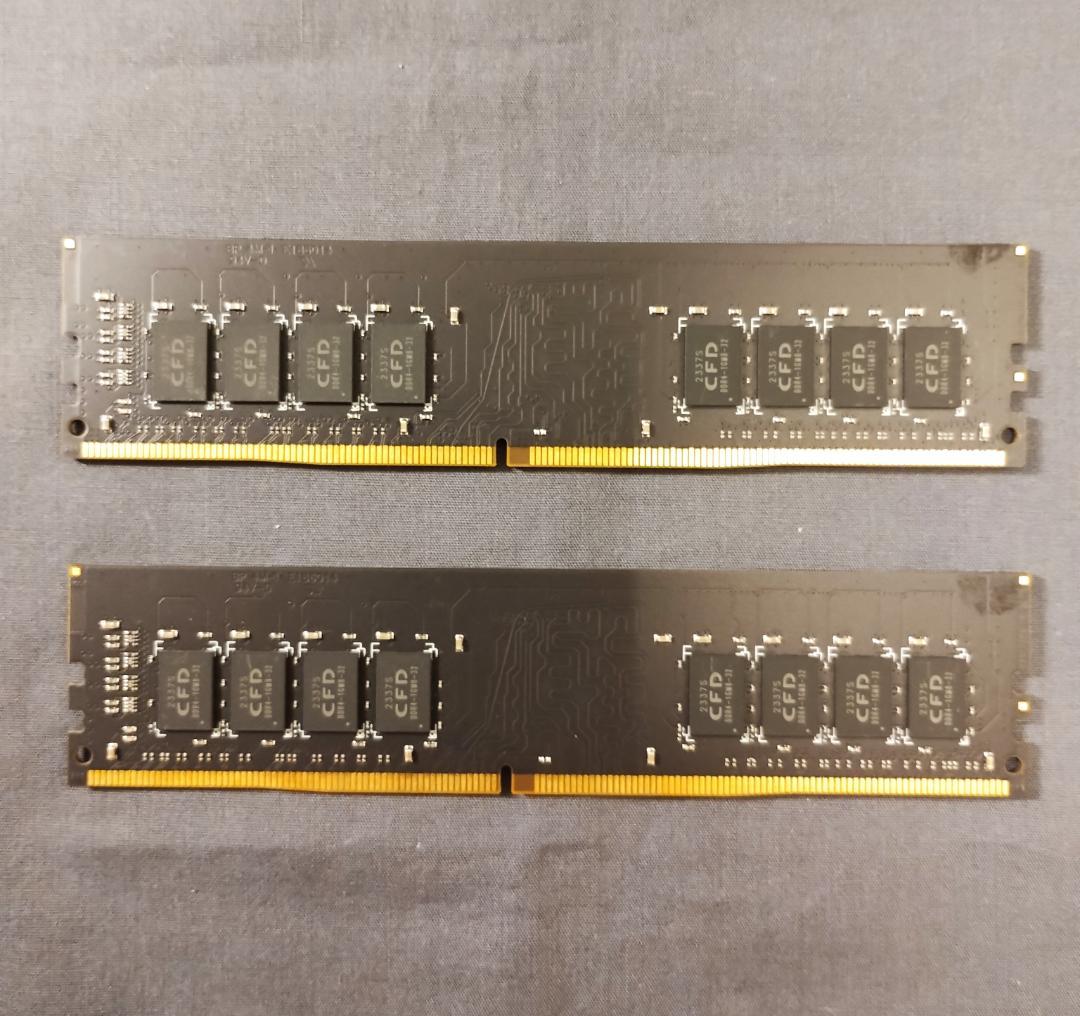 メモリ/DDR4-3200 16GB 2枚セット32GB[51]