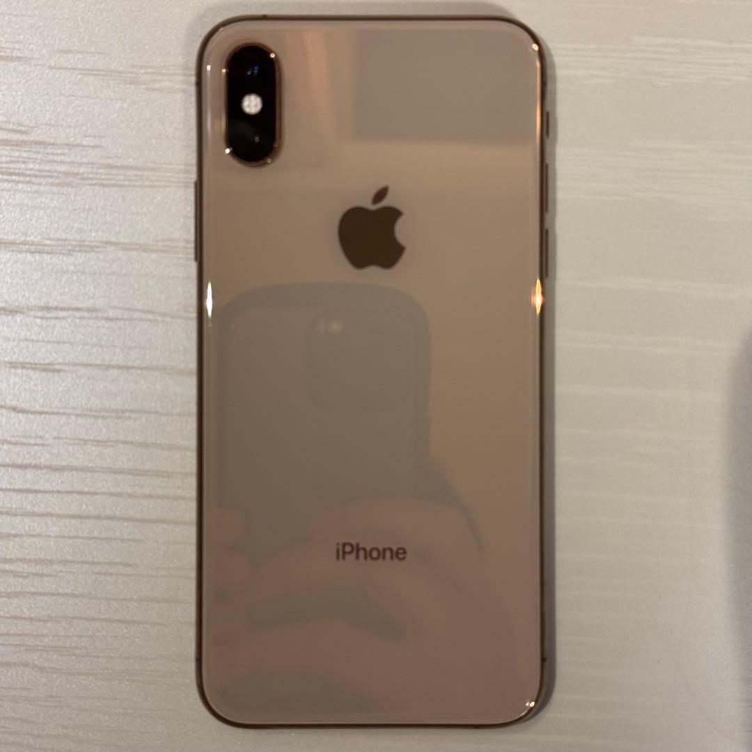 iPhone XS ゴールド 64GB docomo SIMロック解除済み