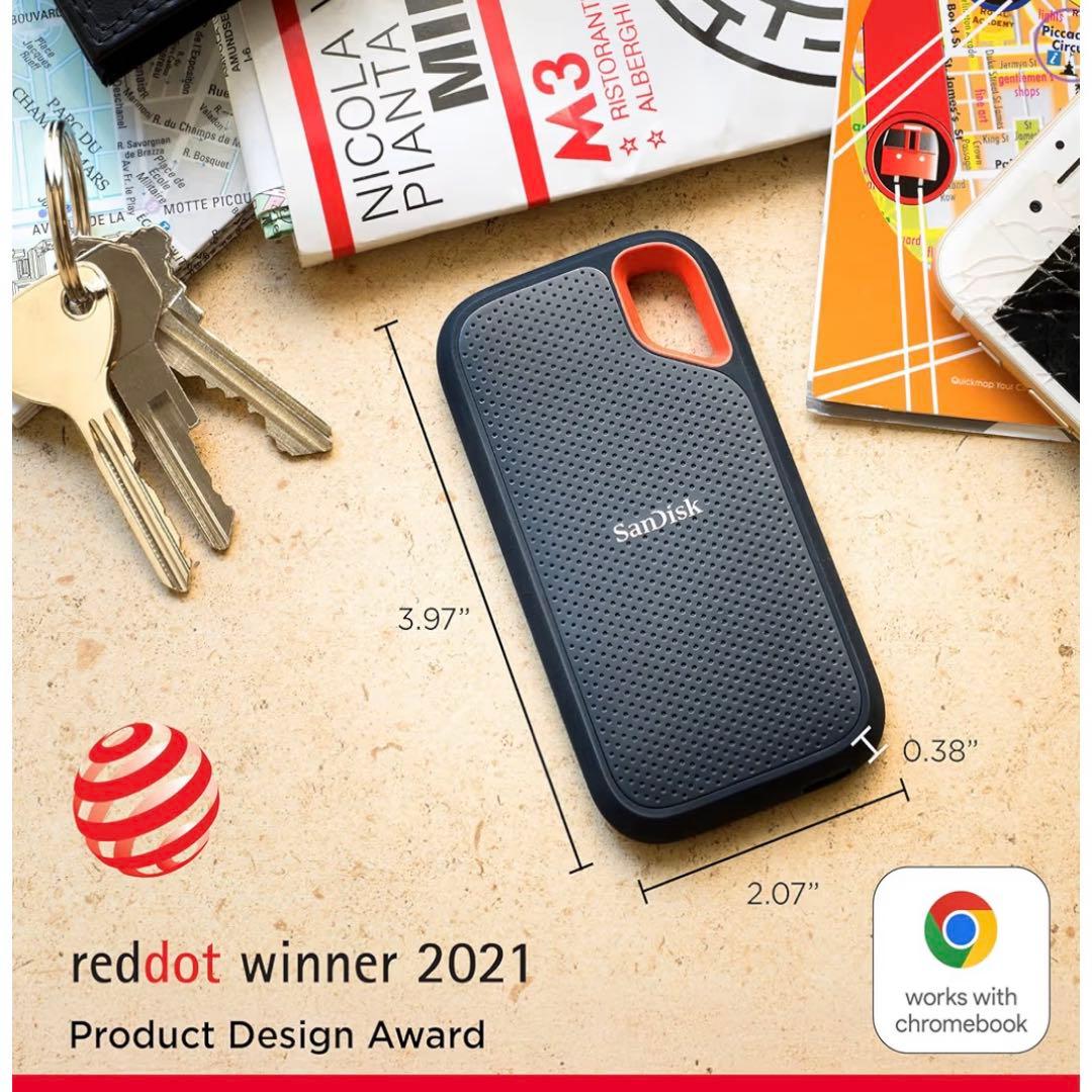 【美品】SanDisk SSD 4TB SDSSDE61-4T00-G25