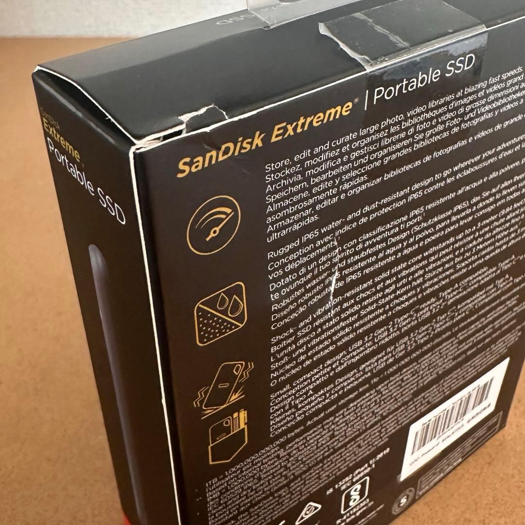 【美品】SanDisk SSD 4TB SDSSDE61-4T00-G25