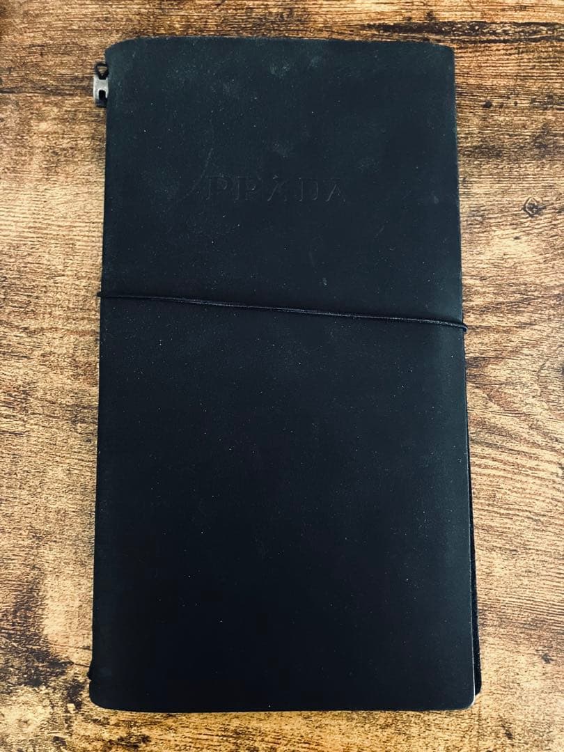 PRADA ブラックノート 2冊セット 収納袋付き