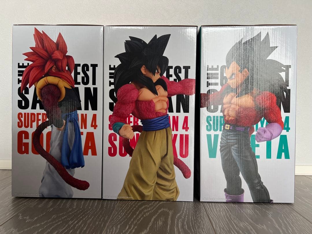 超サイヤ人4 フィギュアセット A賞 B賞 C賞