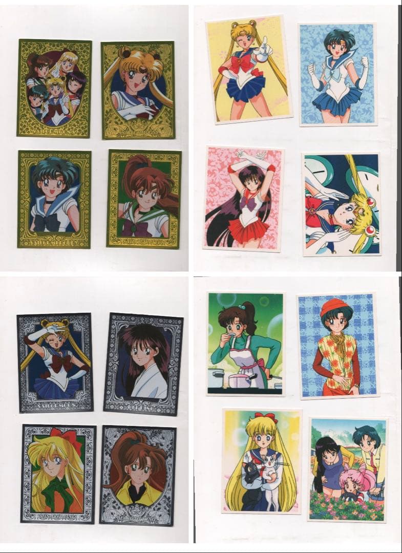 Sailormoon カード　198枚　美少女戦士セーラームーン　キラ等99枚