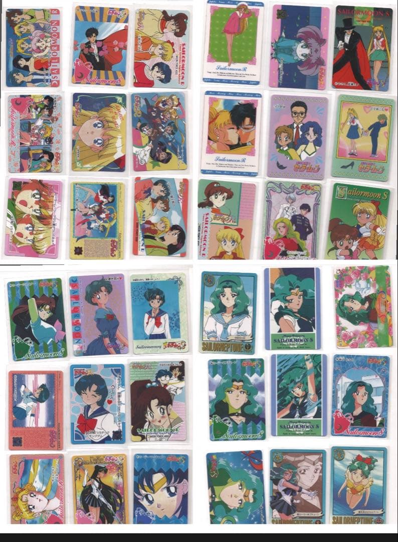 Sailormoon カード　198枚　美少女戦士セーラームーン　キラ等99枚