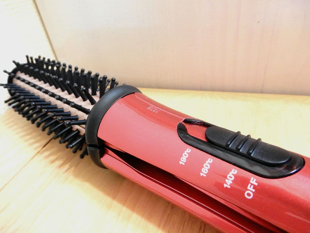 ★美品★TESCOM マイナスイオン2WAY ブラシヘアアイロン【26mm】