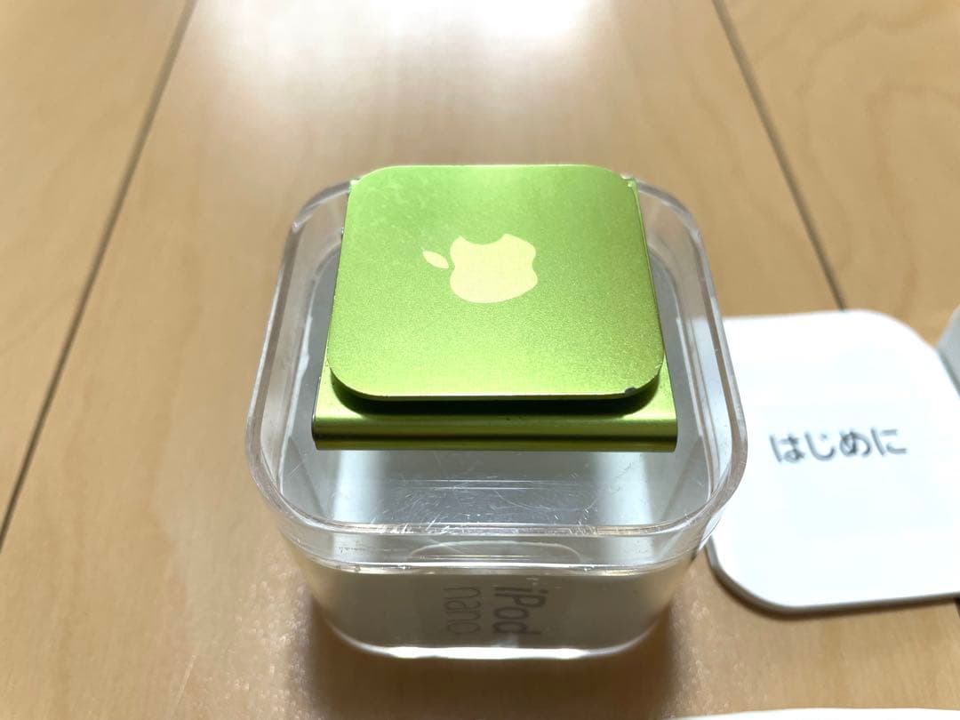 Apple iPod nano 第6世代 グリーン 8GB 充電コンセント付き