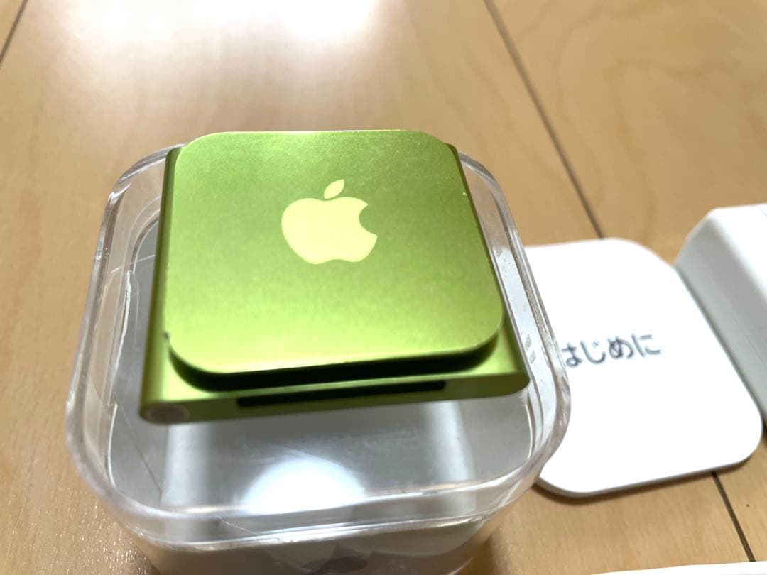 Apple iPod nano 第6世代 グリーン 8GB 充電コンセント付き