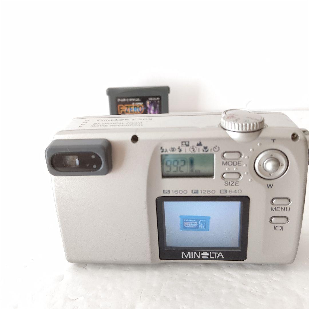 ミノルタ　デジタルカメラ　DIMAGE E203 美品　電池式 MINOLTA