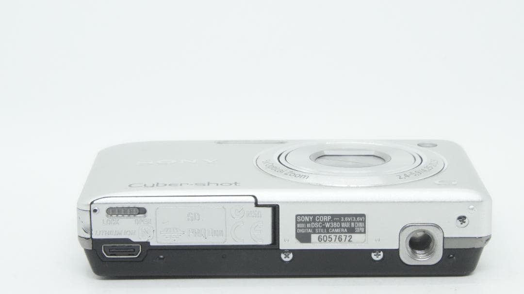 【B2057】 SONY Cyber-shot DSC-W380 ソニー