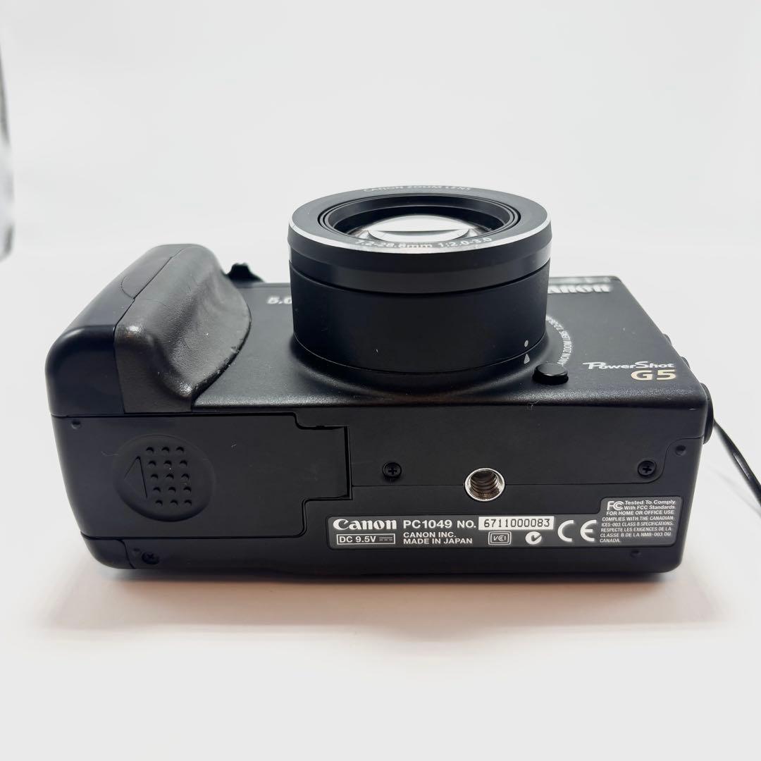 【美品】Canon Power Shot G5 コンパクトデジタルカメラ