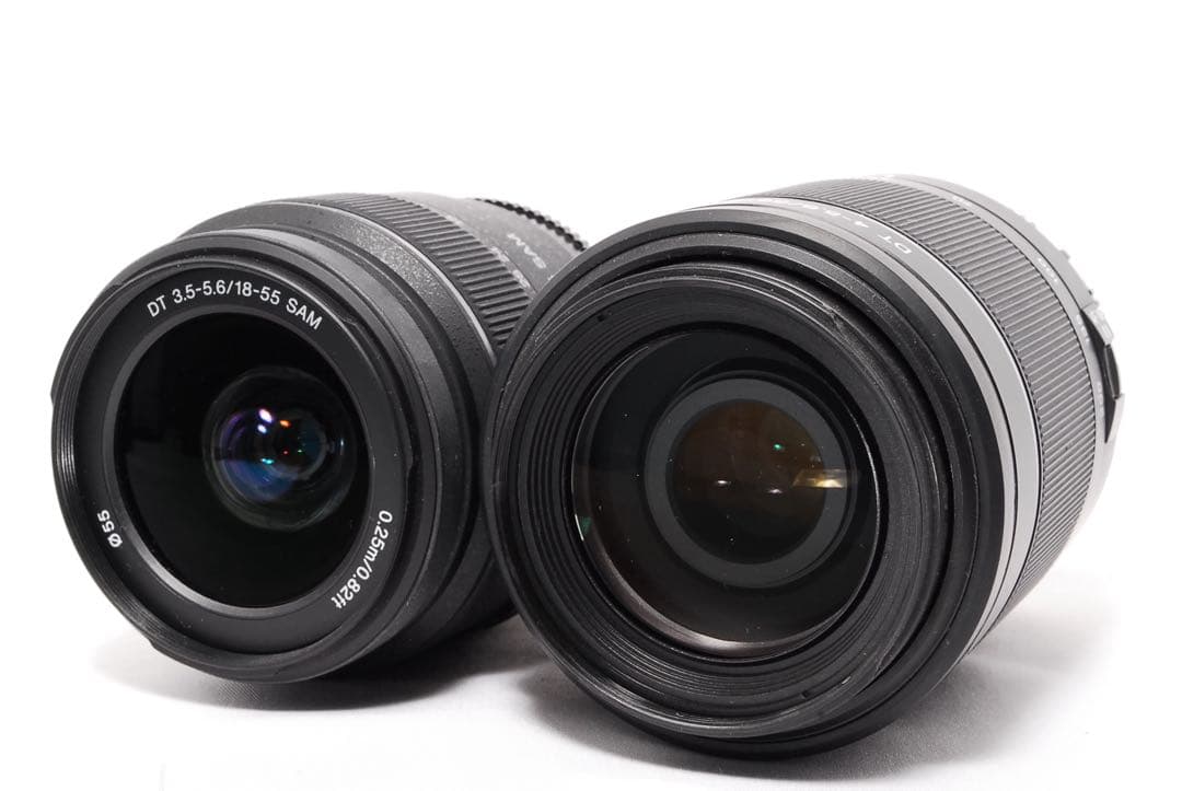 ◆すぐ使える◆一眼レフカメラ◆SONY α57◆スマホ転送◆初心者に◆Wレンズ◆