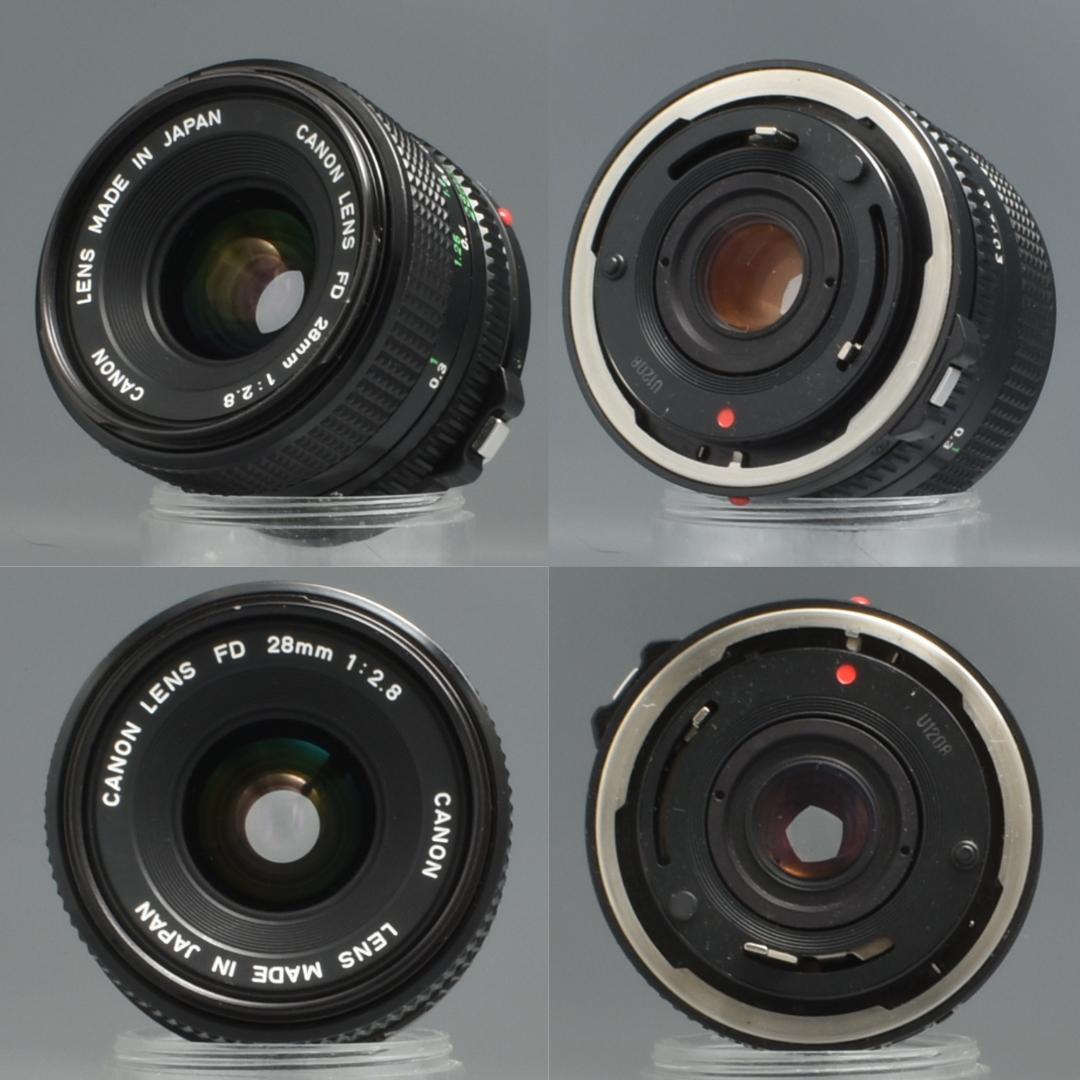 整備済 Canon AE-1 Program 黒 NFD レンズ3本 付属品5点