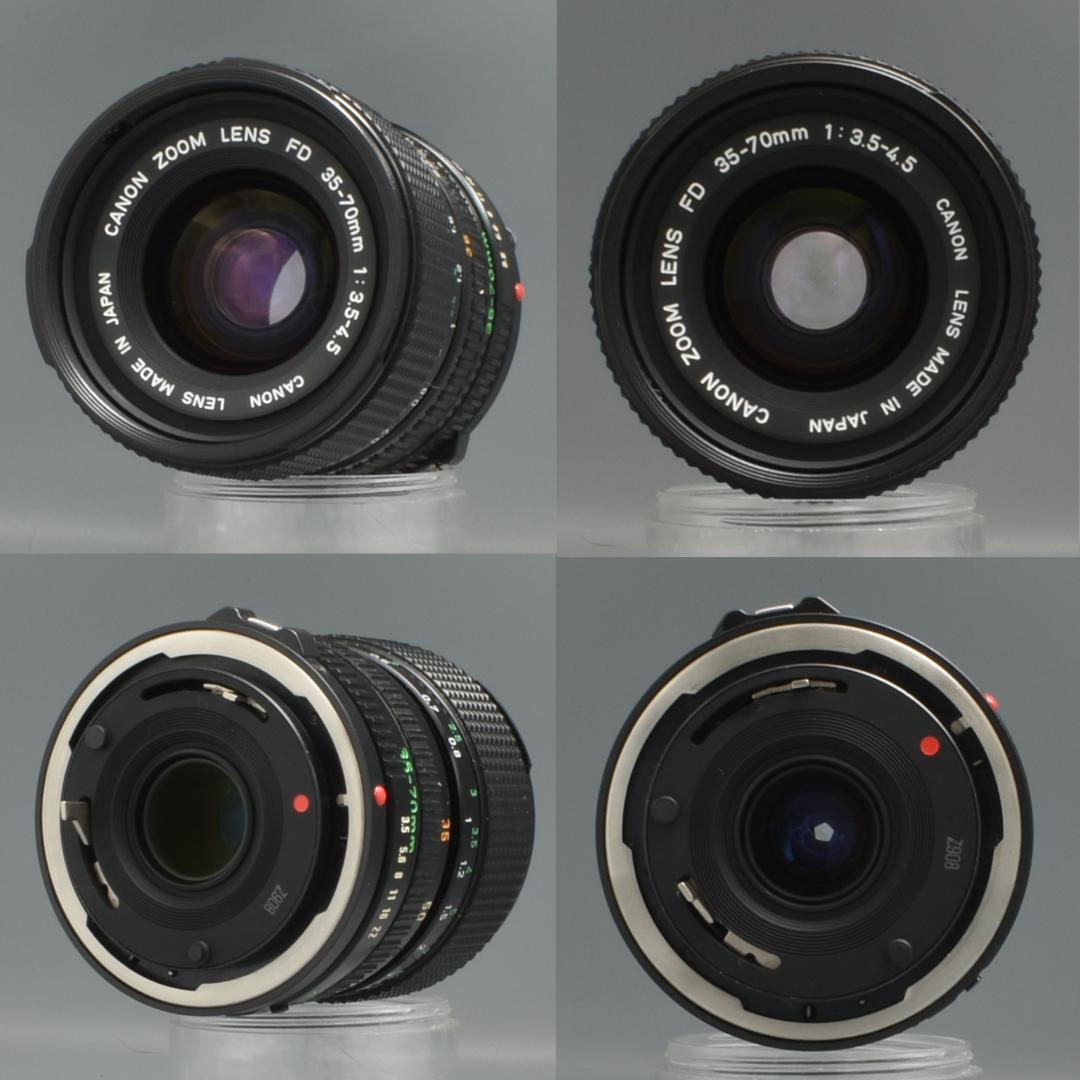整備済 Canon AE-1 Program 黒 NFD レンズ3本 付属品5点