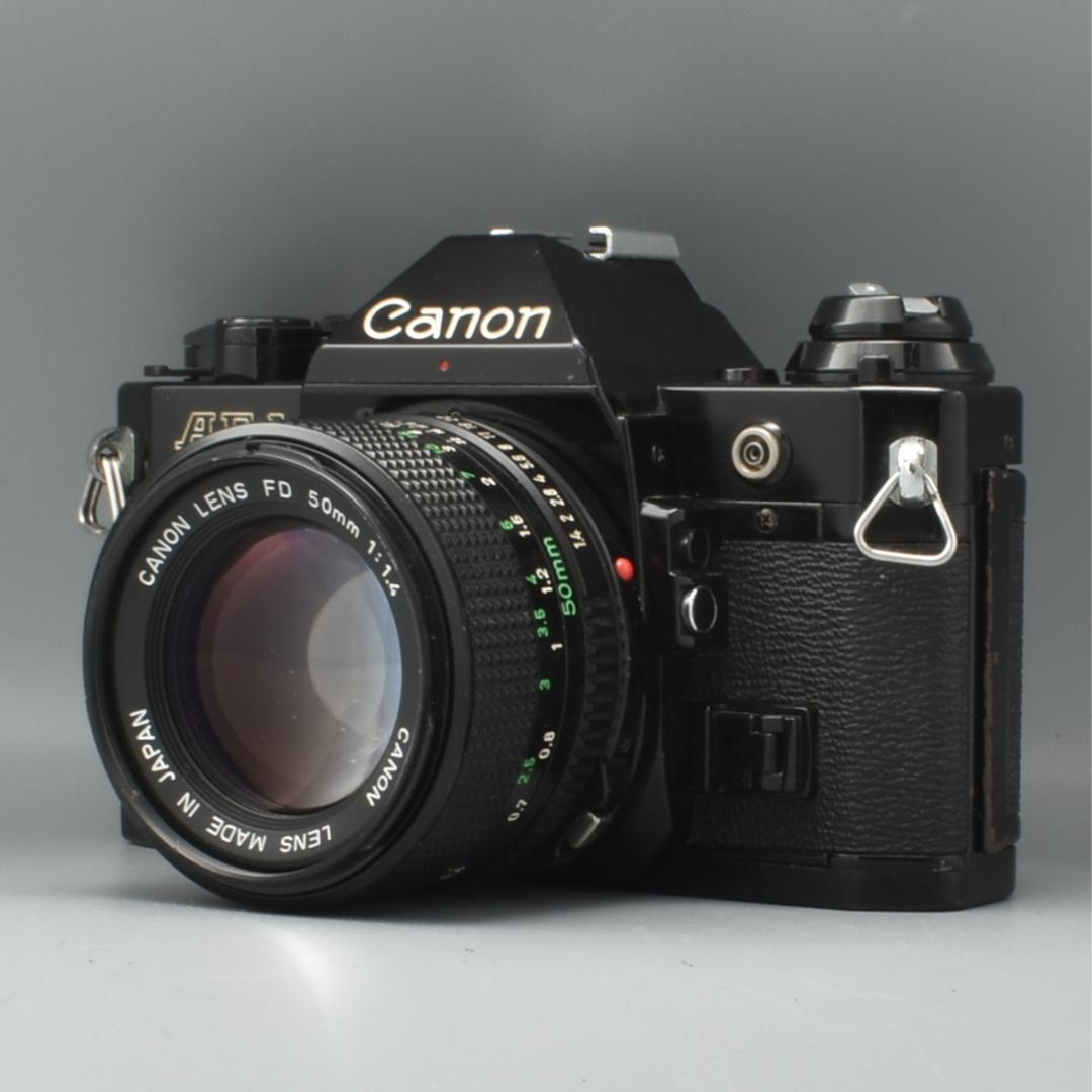 整備済 Canon AE-1 Program 黒 NFD レンズ3本 付属品5点