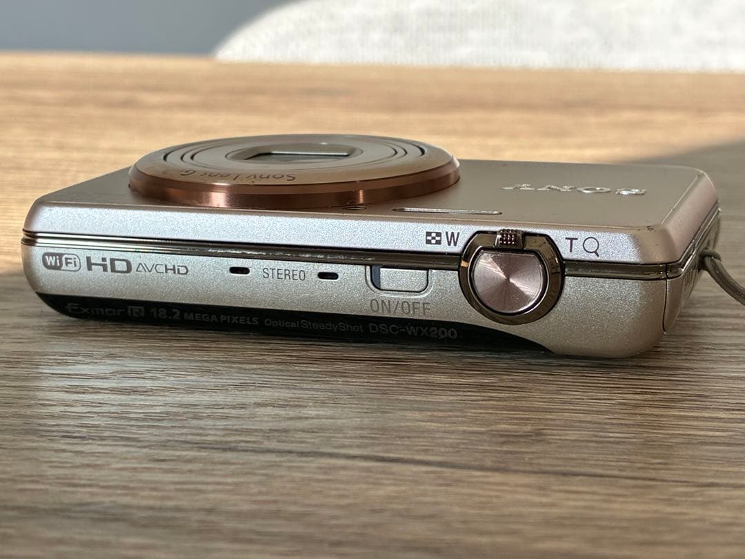 SONY Cyber-shot DSC-WX200 ゴールド18.2MP 438