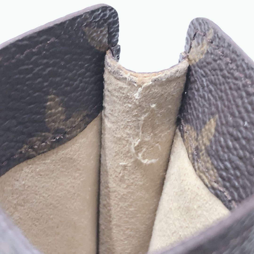 ☆LOUIS VUITTON☆ メガネケース モノグラム ブラウン レザー