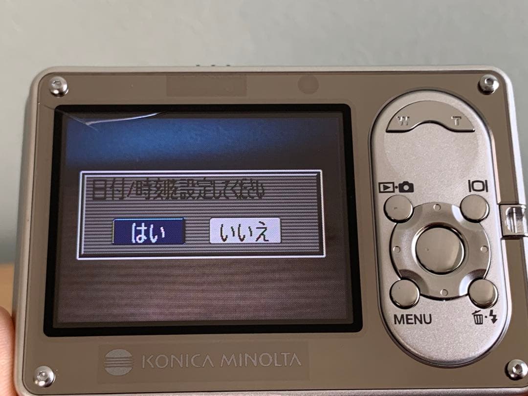 KONICA MINOLTA dimage x1 動作確認OK