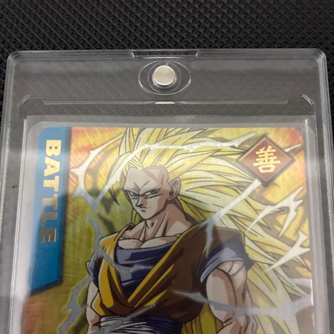【美品】孫悟空 爆レア ドラゴンボールデータカードダス 003-I