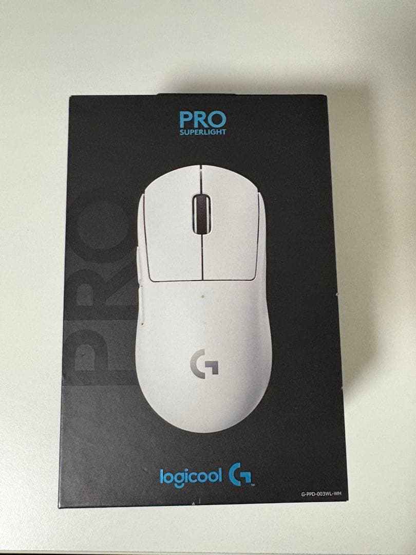 logicool PRO SUPERLIGHT ホワイト 本体