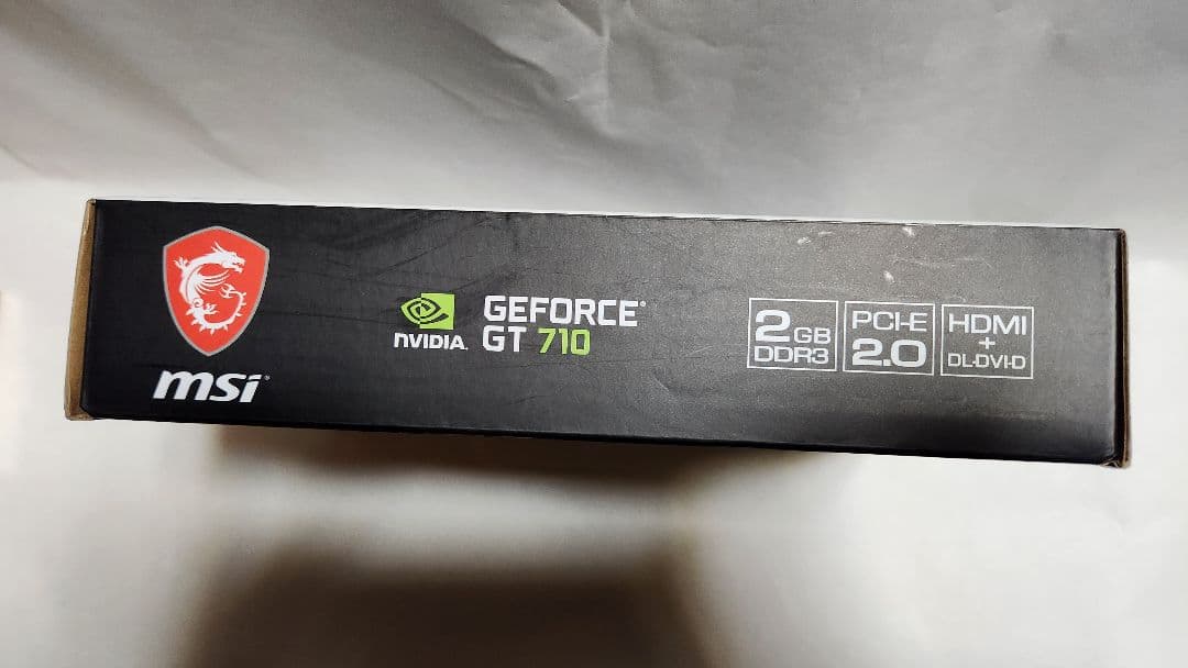 グラフィックボード・グラボ・ビデオカード MSI GeForce GT 710 2GB DDR3