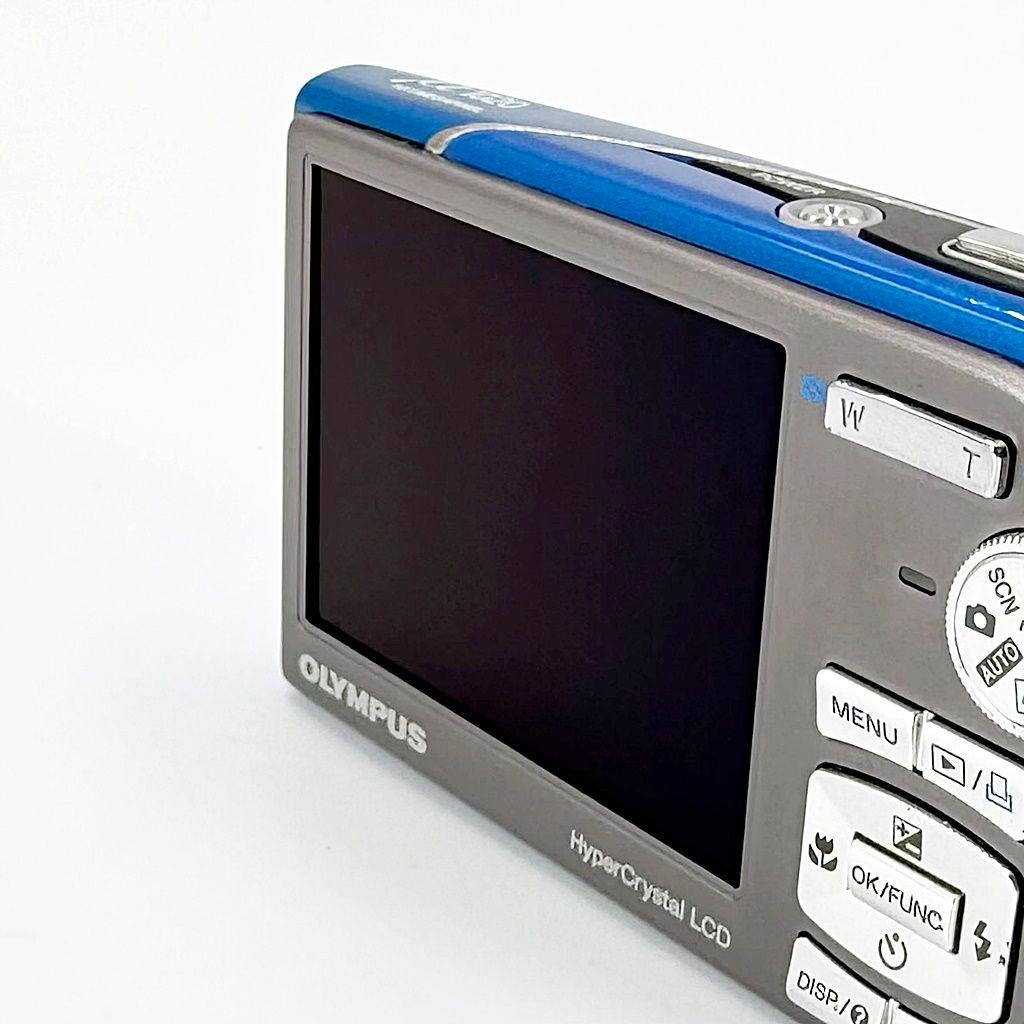 オリンパス OLYMPUS μ1020 ロイヤルブルー コンデジ カメラ 中古