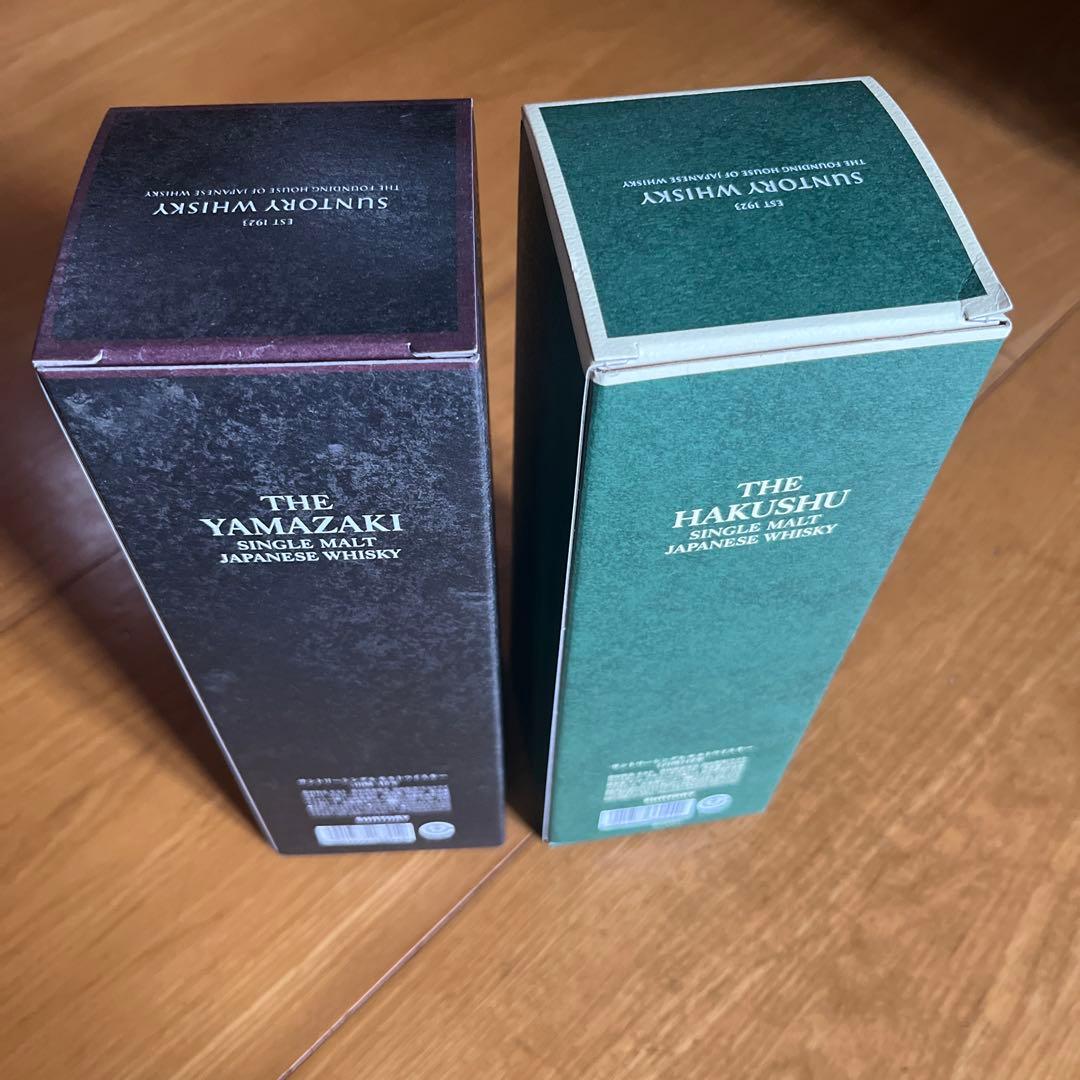 山崎・白州 12年 シングルモルトウイスキー