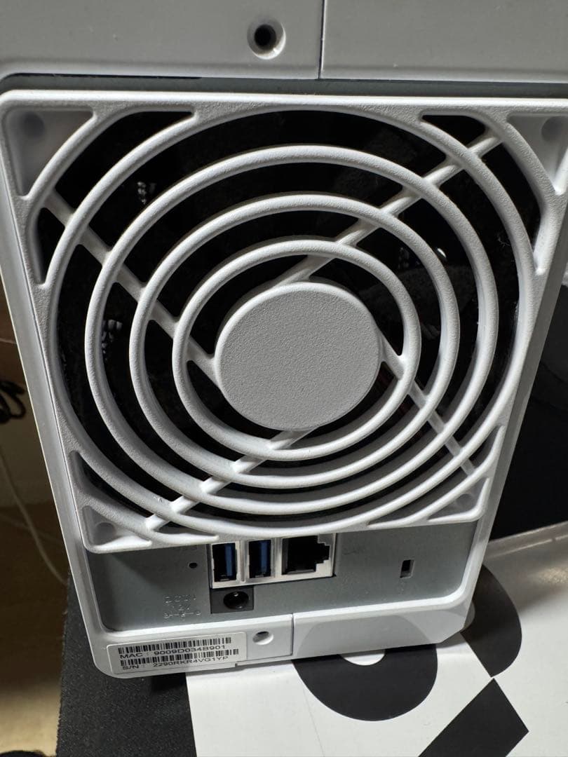 Synology DS220j NAS 2ベイ