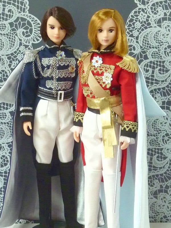 宝塚歌劇 男役衣装風『オスカル赤色軍服』⑤