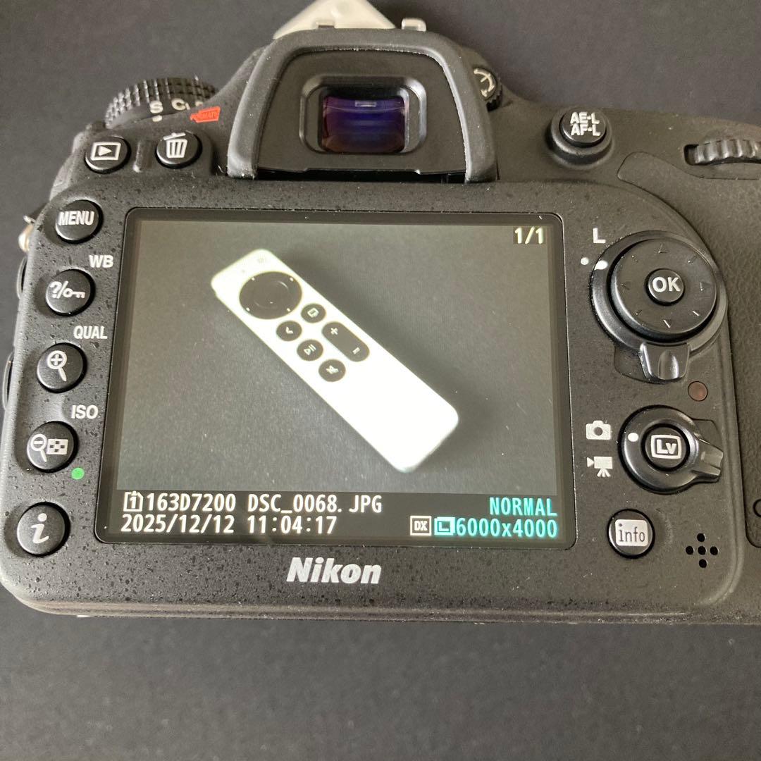レンズなし【美品】NIKON D7200 35-70mm デジタル一眼レフ