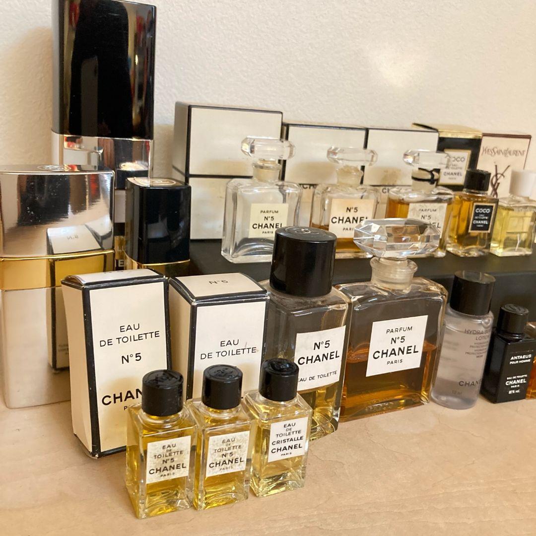 CHANEL 香水 まとめ17点 No.5 クリスタル COCO YSL