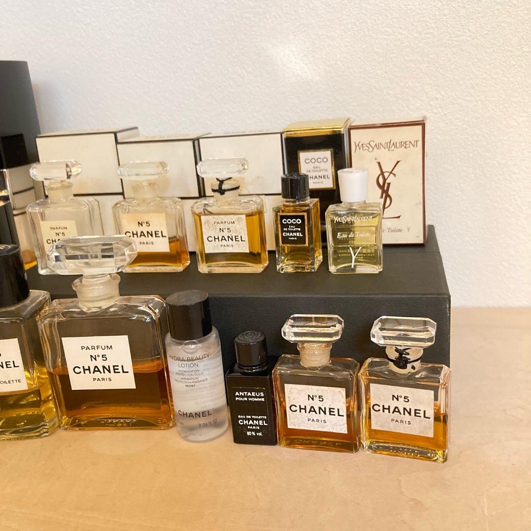 CHANEL 香水 まとめ17点 No.5 クリスタル COCO YSL