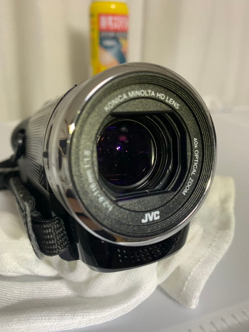 JVC GZ-EX370-B ブラック 動作品