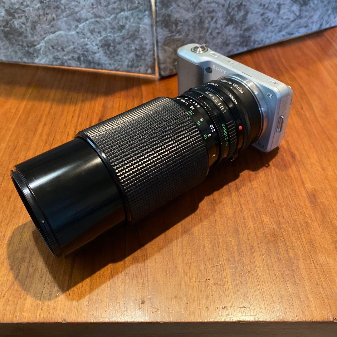 超拘り派へSONY NEX-３➕FDマウントレンズ➕バッテリー付属 N－0５
