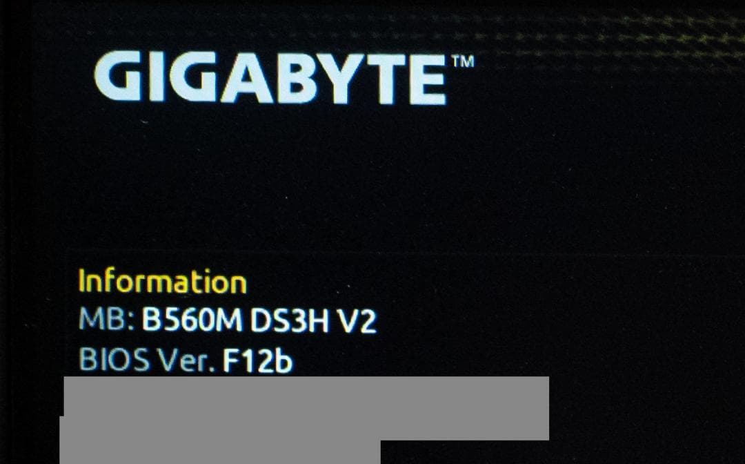 GIGABYTE B560M DS3H V2 Socket 1200 美品
