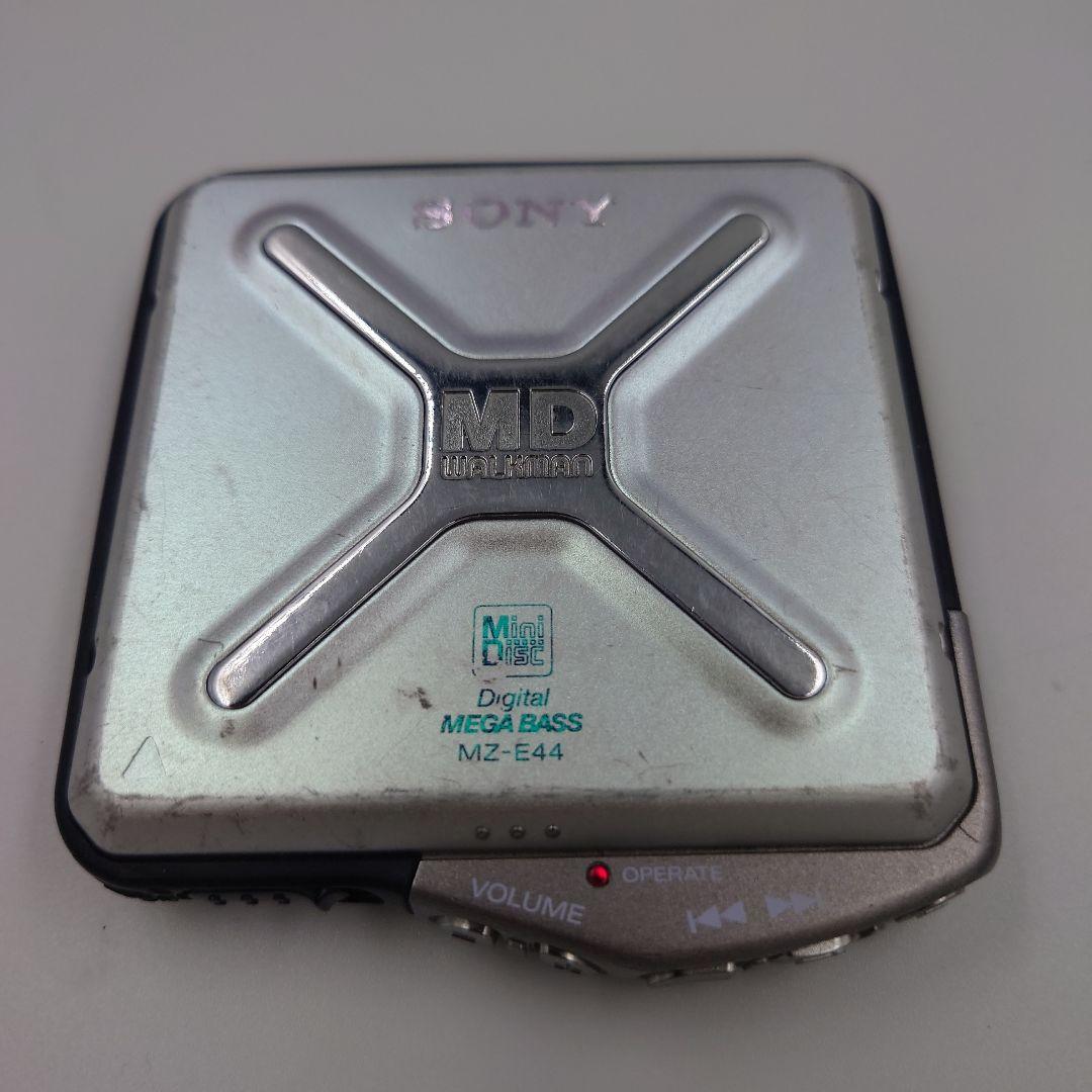 SONY ポータブルMDプレーヤー MZ-E44 リモコン付 MD再生可能