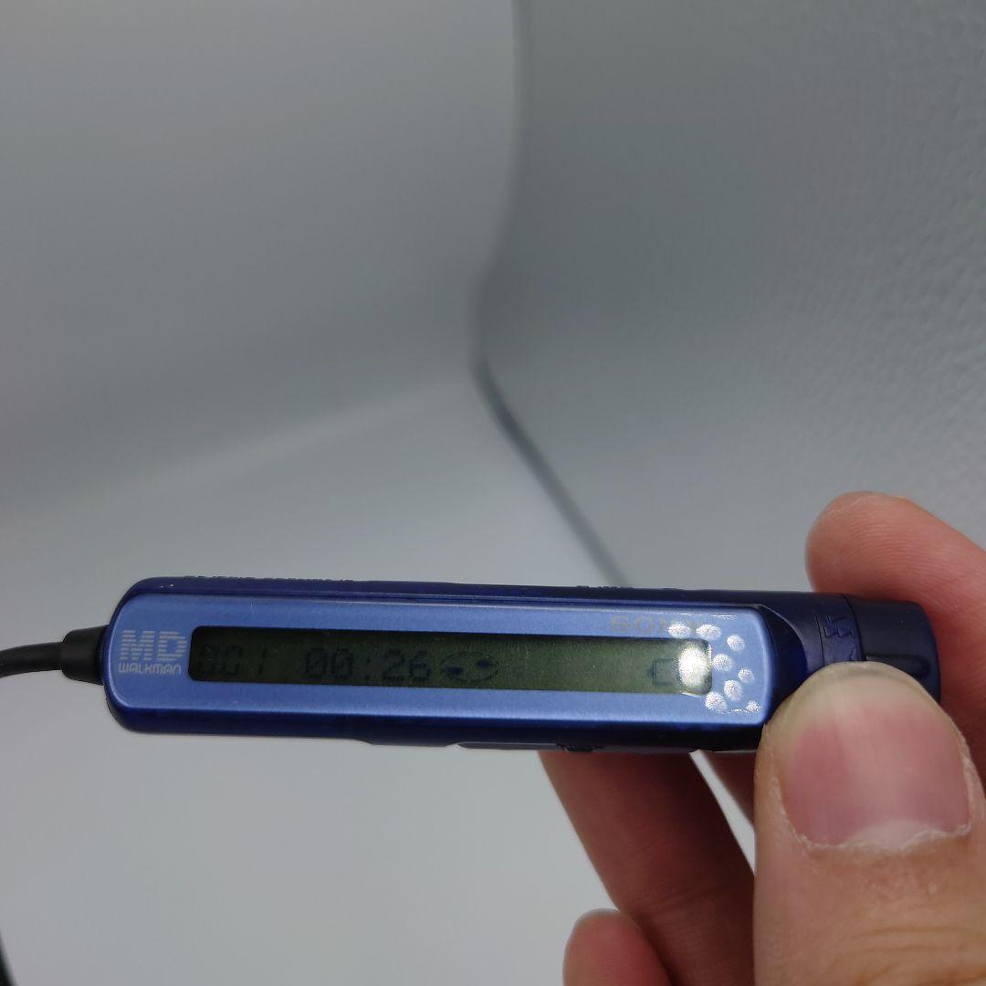 SONY ポータブルMDプレーヤー MZ-E44 リモコン付 MD再生可能