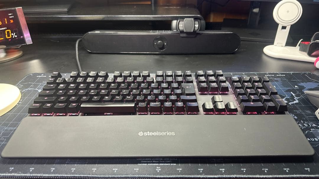 【美品/清掃済】SteelSeries Apex Pro JP 静音リング付