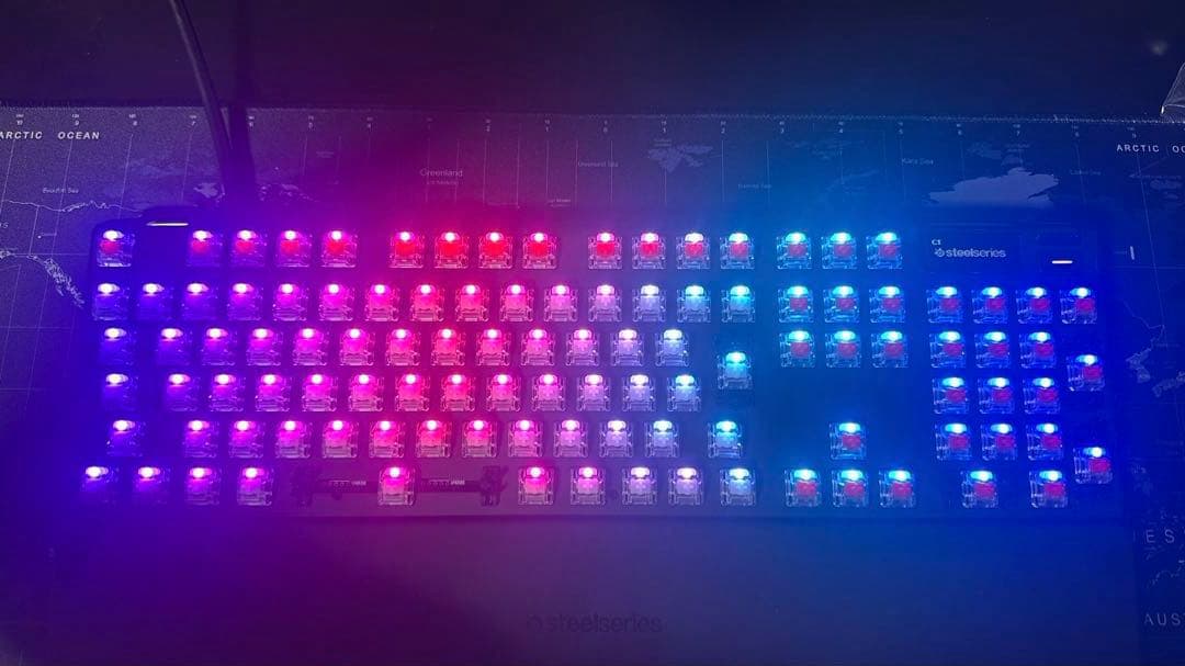 【美品/清掃済】SteelSeries Apex Pro JP 静音リング付