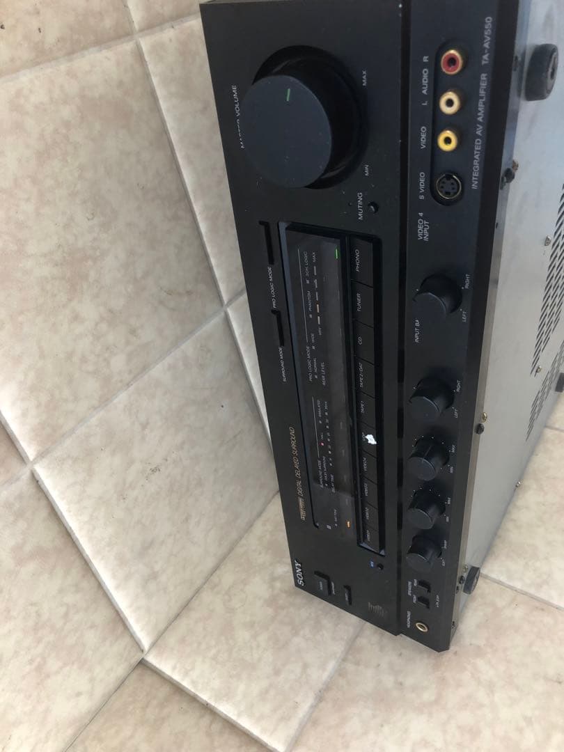 SONY AVアンプ「TA-AV550」(G40)