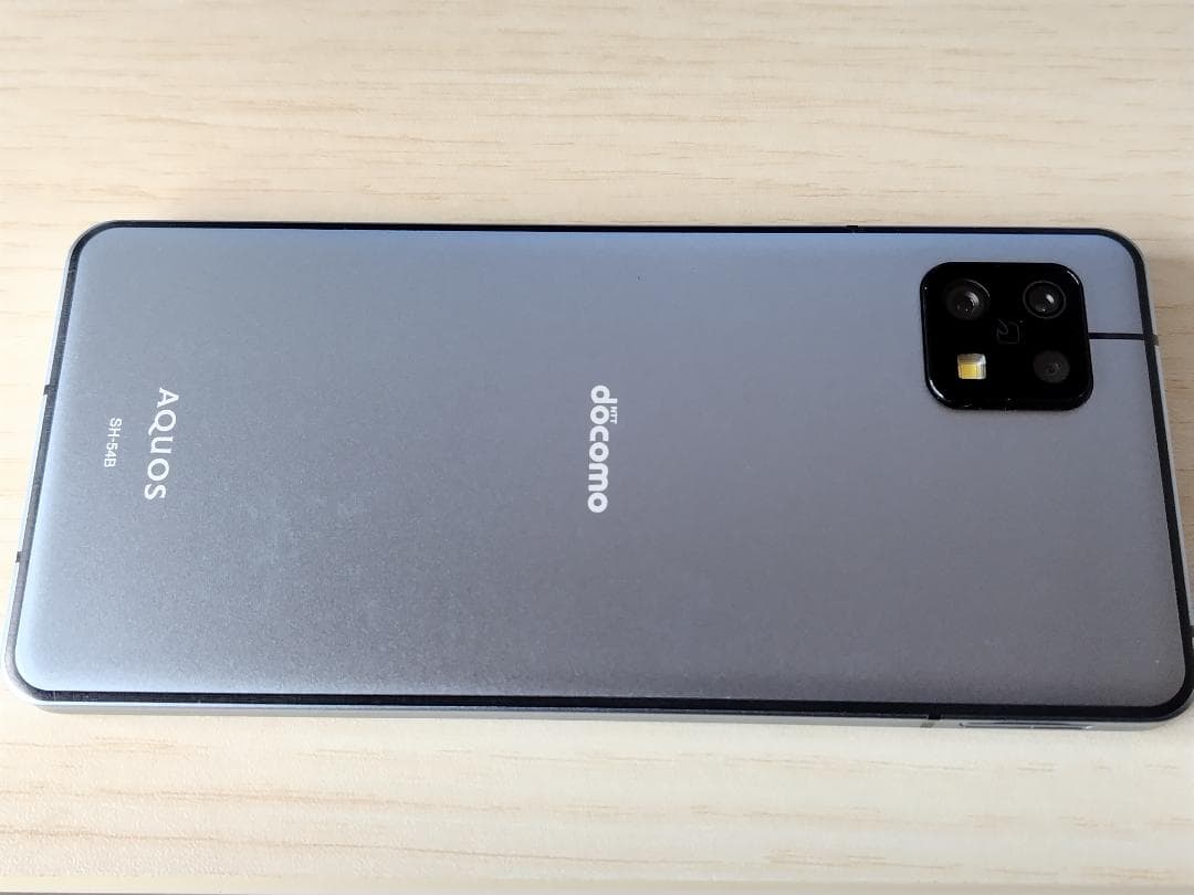 AQUOS sense6 SH-54B ブルーメタリックDocomo(訳あり品)