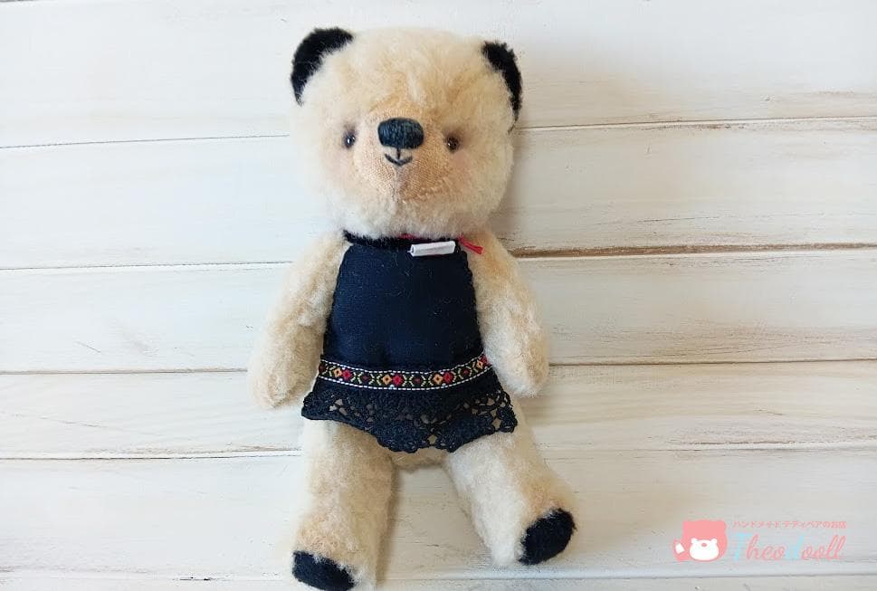 ハンドメイド 黒耳イエローM