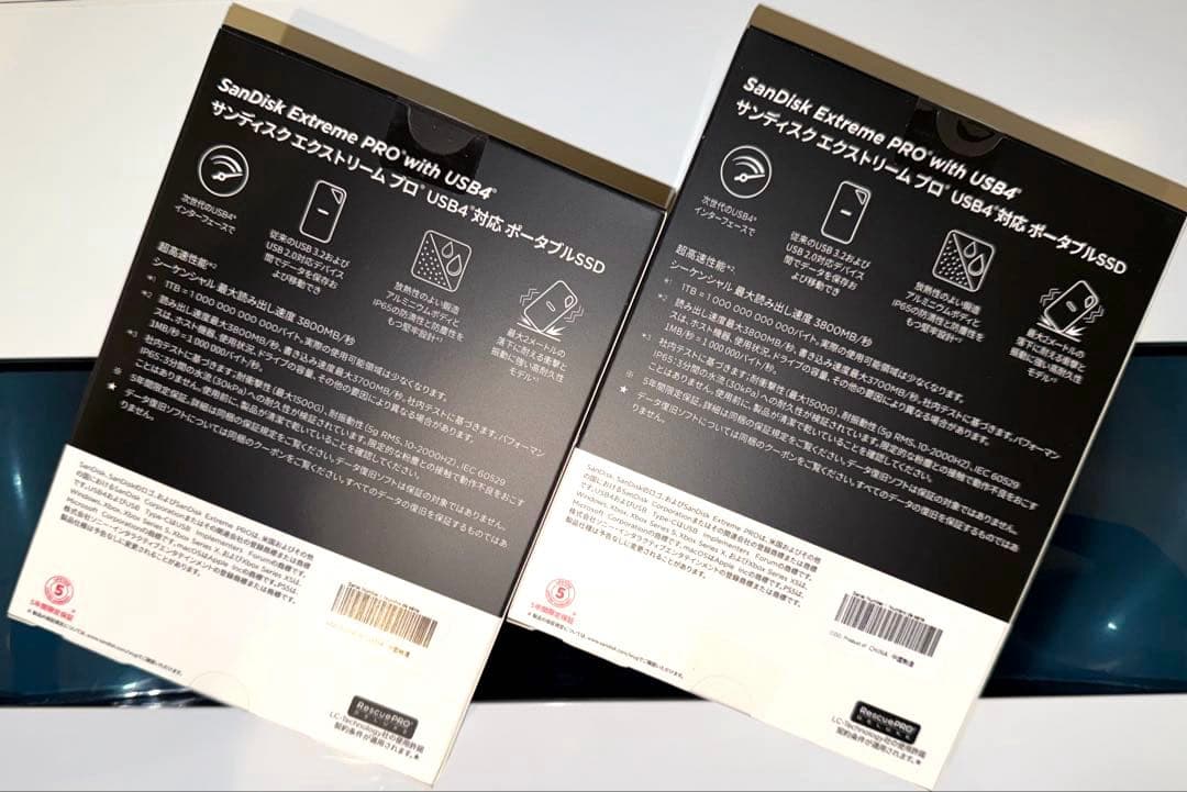 SanDisk SDSSDE82-4T00-J25 (2個)