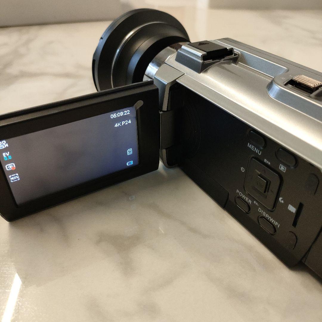 美品✩Ansteker 4Kビデオカメラ 本体