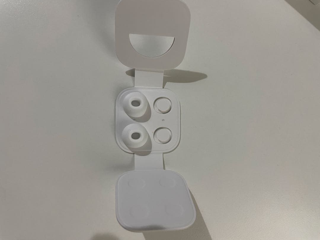 AirPods Pro 本体＆両耳、箱、未使用のLサイズイヤーピース付き