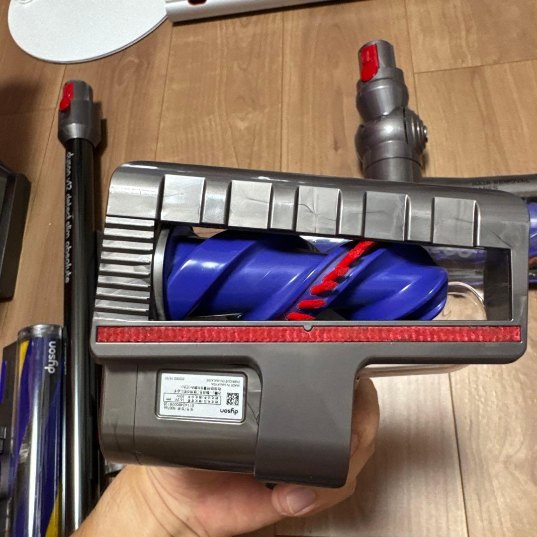 Dyson V12 Detect Slim Absolute 充電スタンド付き