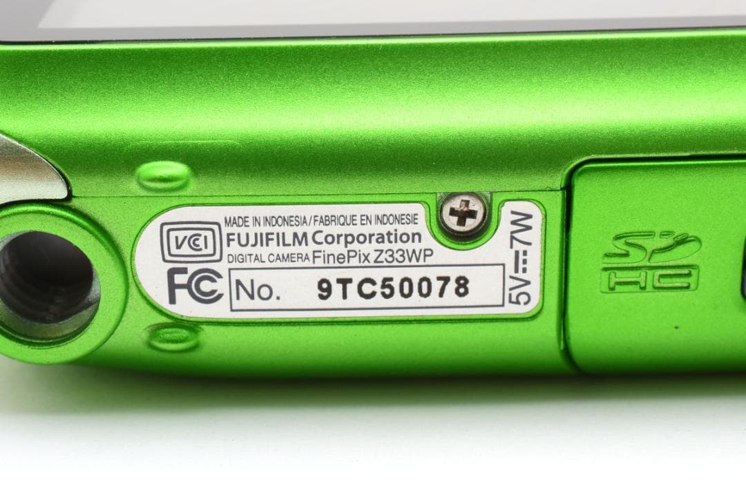 【美品】FUJIFILM FINEPIX Z33WP グリーン　動作確認済