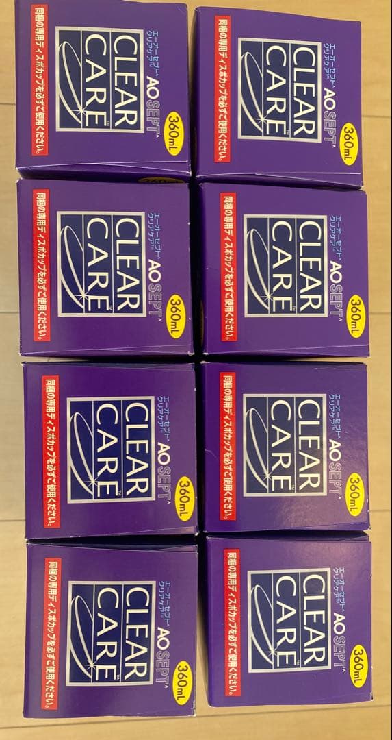 CLEAR CARE 360ml 8個セット