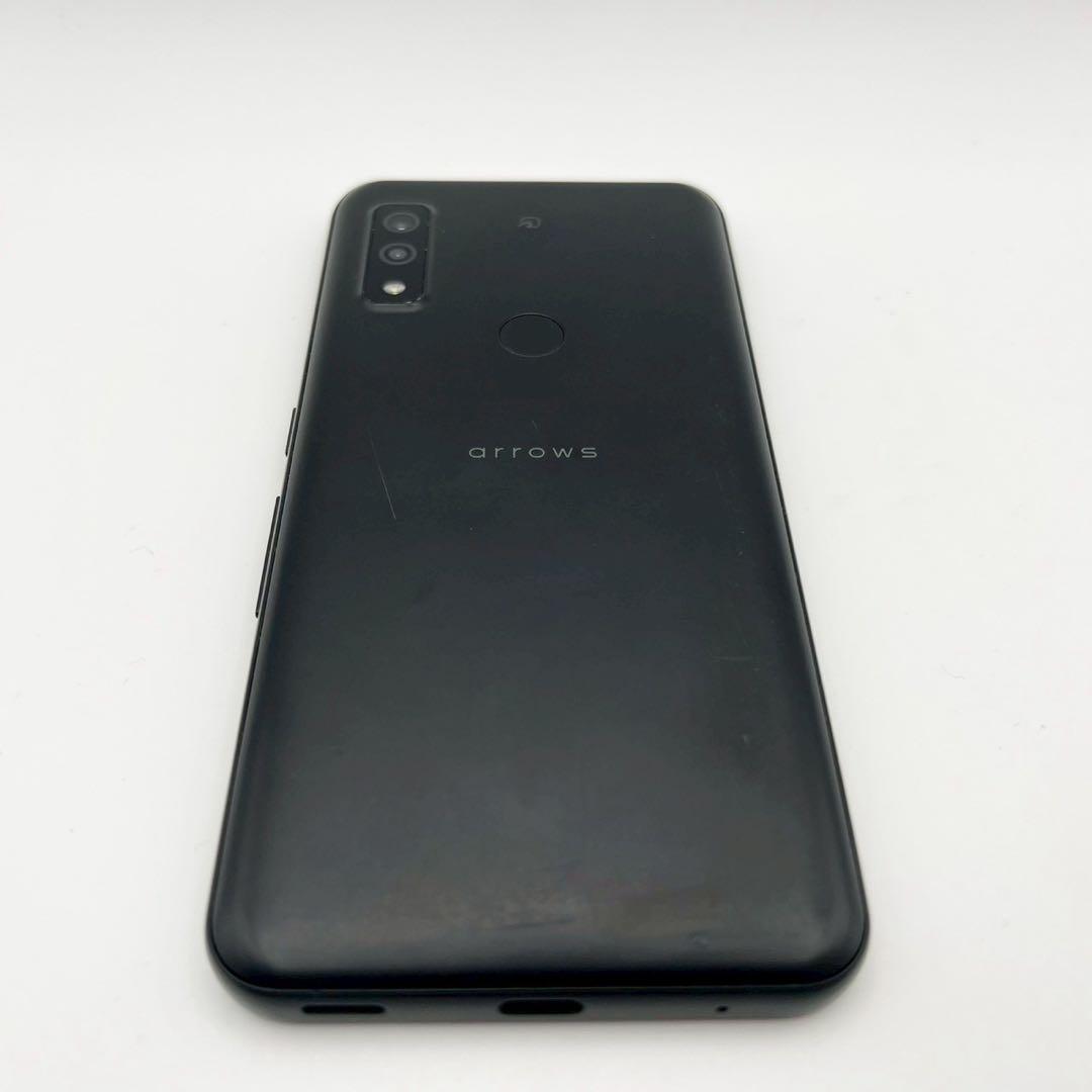【動作品】arrows FCG01 ブラック au Android13 スマホ