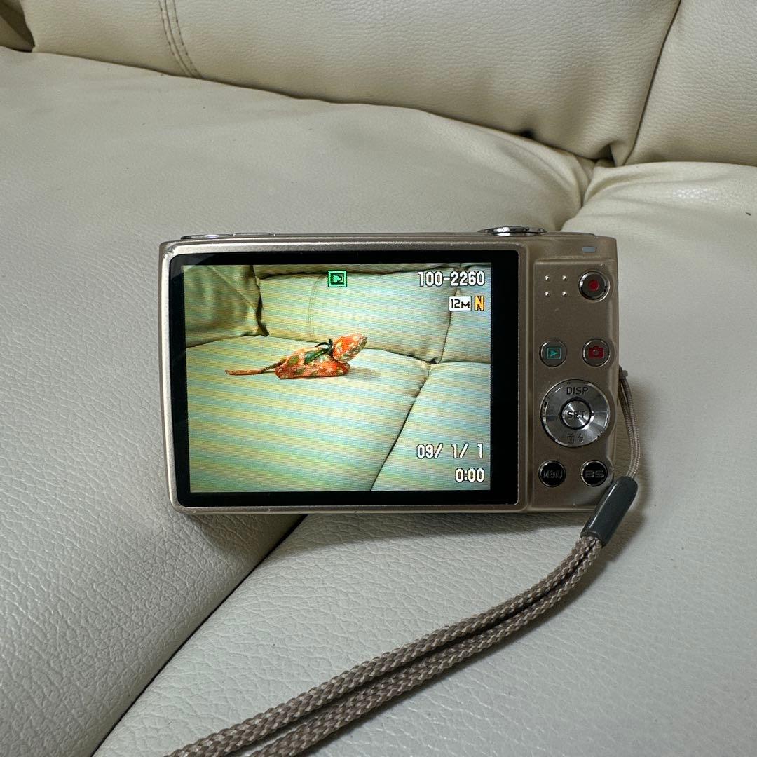 美品/CASIO EXILIM EX-Z400コンパクトデジタルカメラ ゴールド