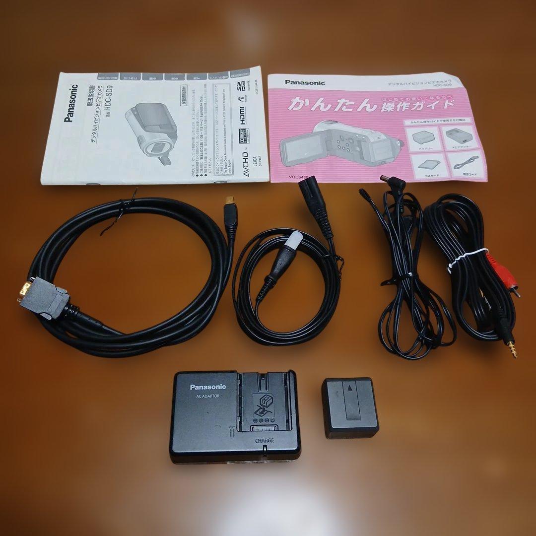 Panasonic HDC-SD9 3CCD ビデオカメラ